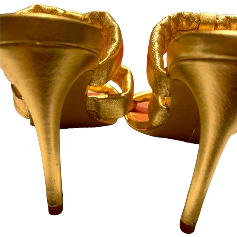 🩷VINCE🩷EGYPTIAN GOLD HEELS! EXCELLENT CONDITION!! - Picture 5 of 5